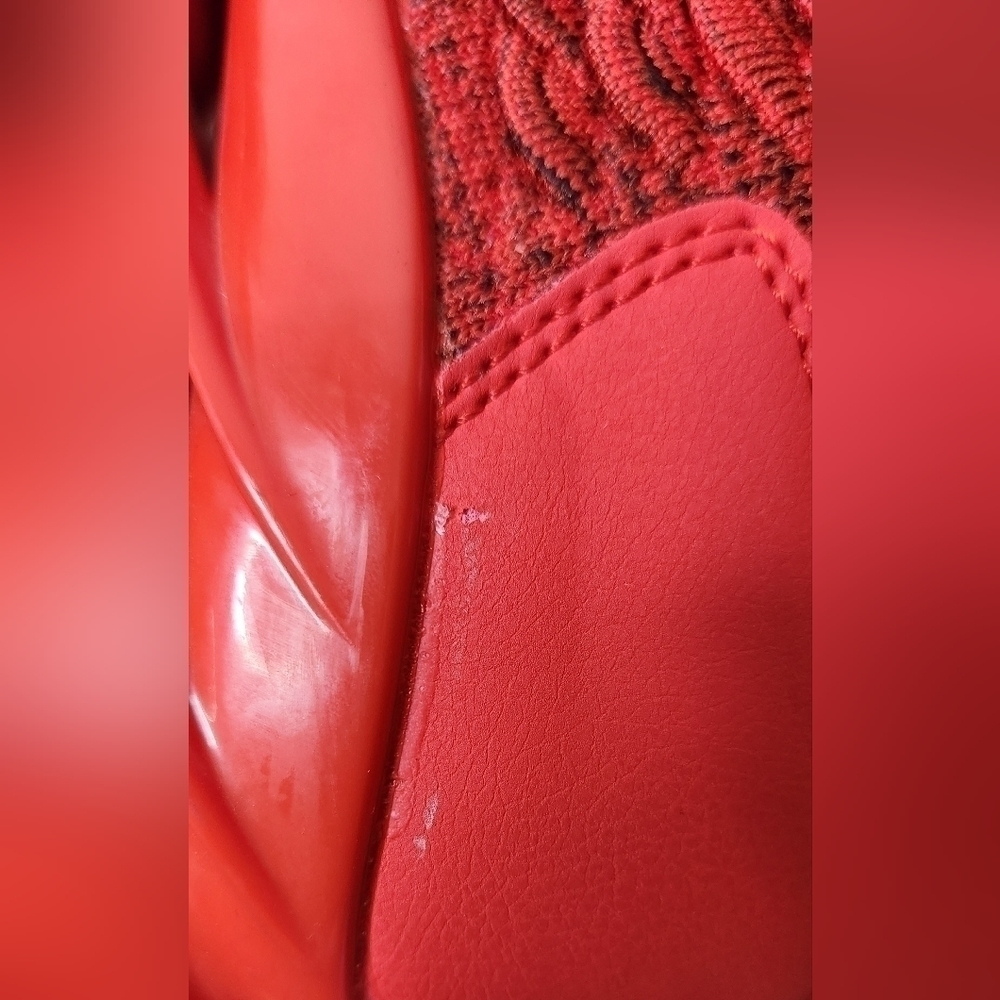 Running men's shoes in red, very comfortable - Picture 7 of 8